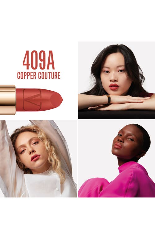 Valentino Rosso Refillable Lipstick Refill In 409a/matte