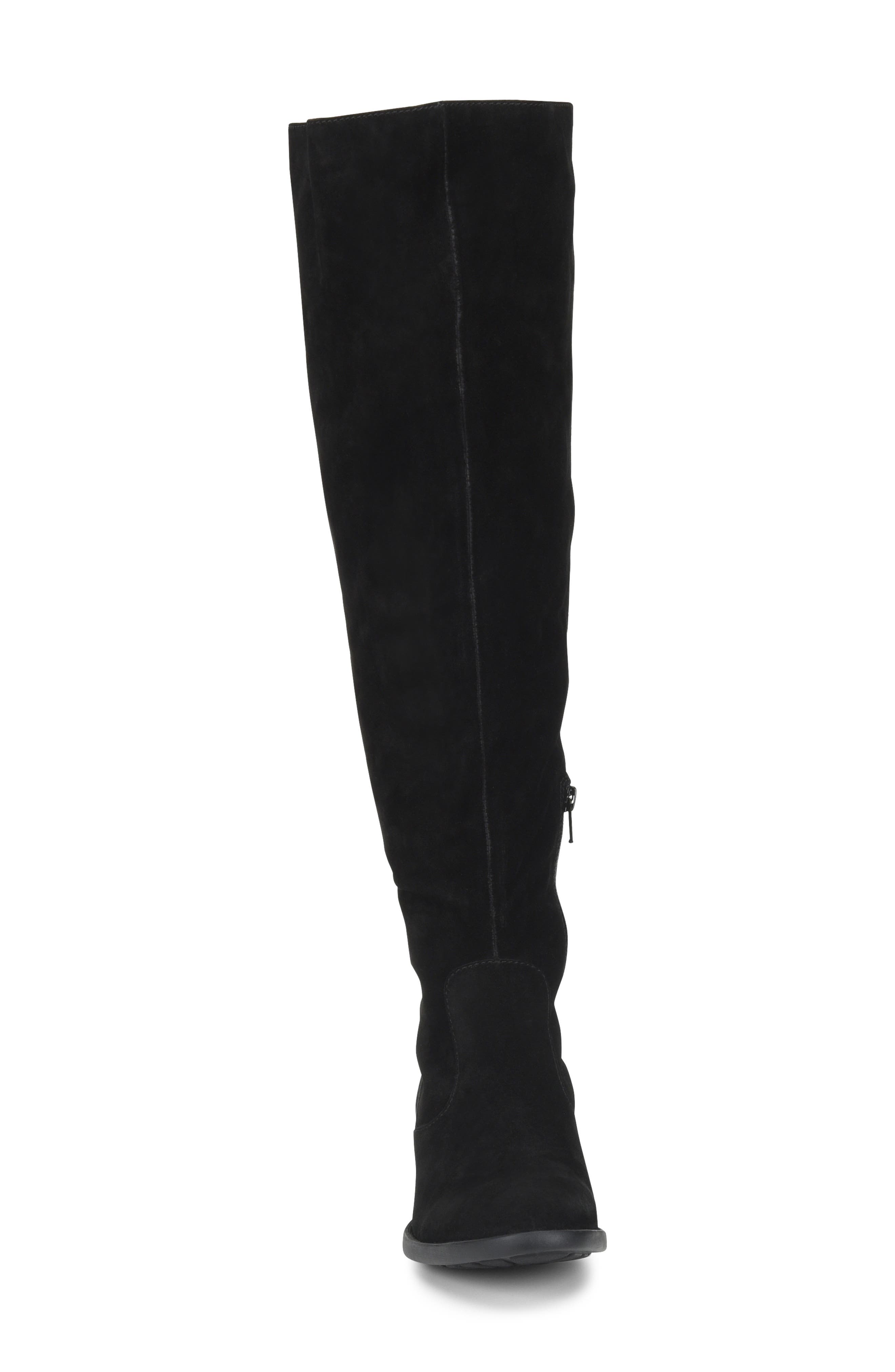 jcpenney black knee high boots