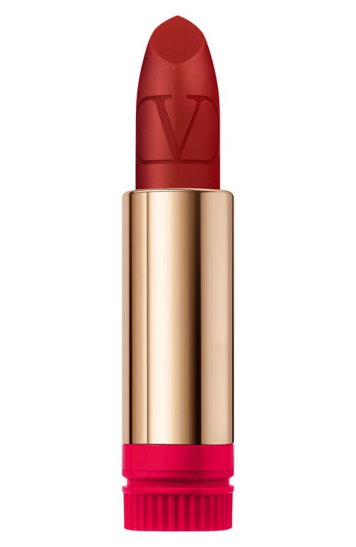 Shop Valentino Rosso  Refillable Lipstick Refill In 111a/matte