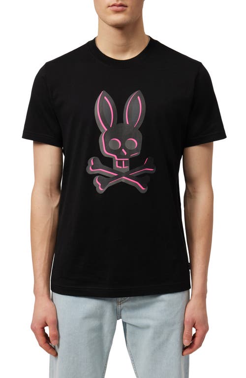 Psycho Bunny Gel Print Graphic T-Shirt in White