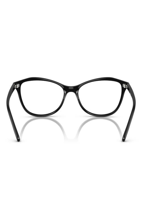 Shop Vogue 52mm Irregular Optical Glasses In Black