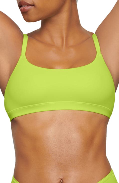  Sports Bras Women Plus Size 4 Pieces Strapless Bra Bandeau  Padded Top Stretchy Yoga Fitness Bra White Spaghetti : Home & Kitchen