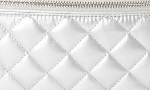 Mz Wallace Crossbody Belt Bag In Matte Silver