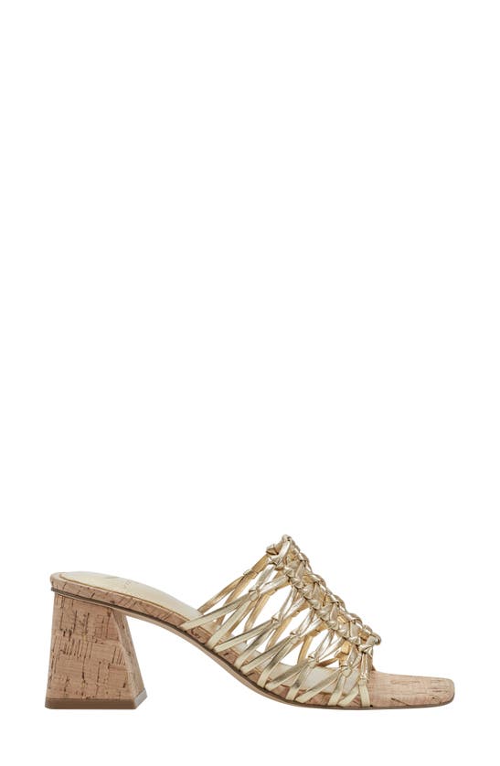 Shop Marc Fisher Ltd Colica Strappy Sandal In Gold