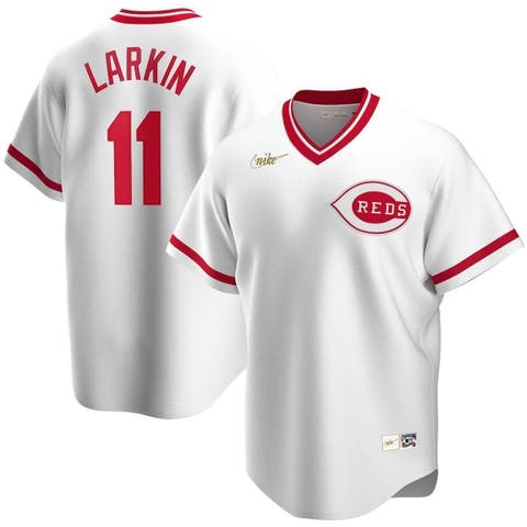 Mitchell & Ness Youth Boys Barry Larkin Red Cincinnati Reds