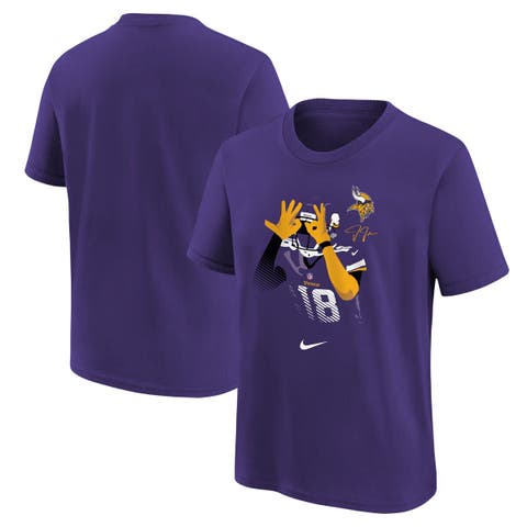 Men's Arizona Diamondbacks Randy Johnson Nike Purple Cooperstown Collection  Name & Number T-Shirt