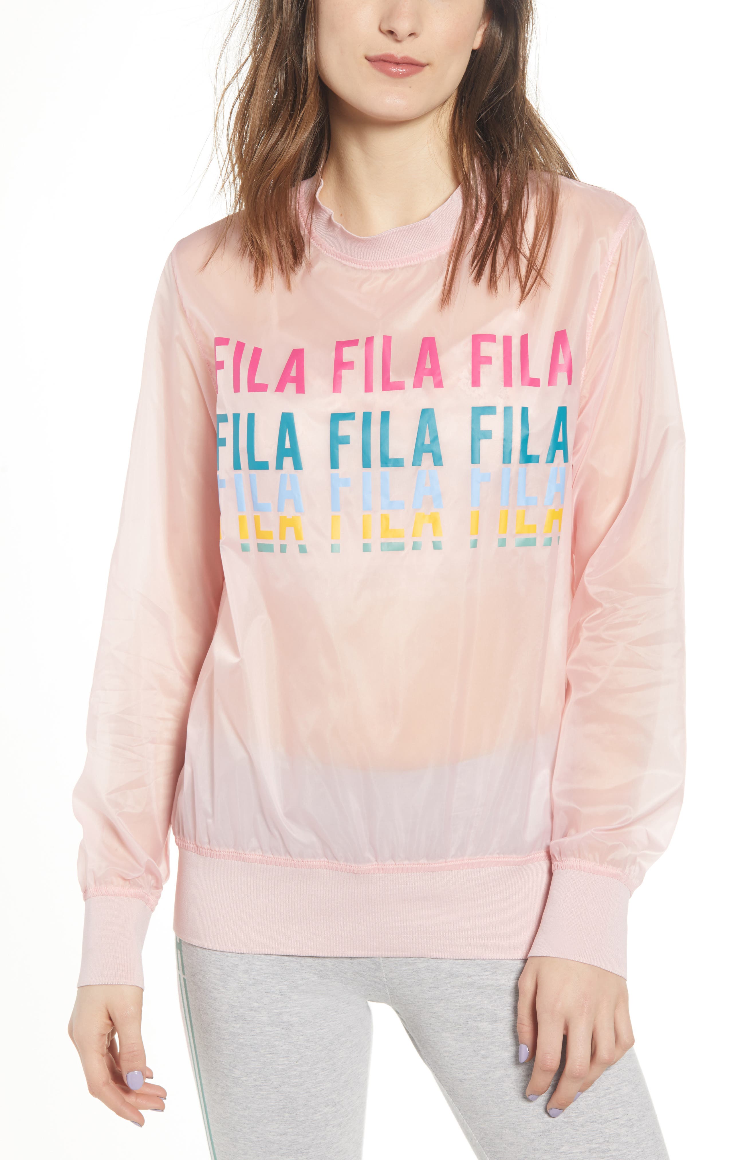 Fila Sol Sheer Woven Sweatshirt