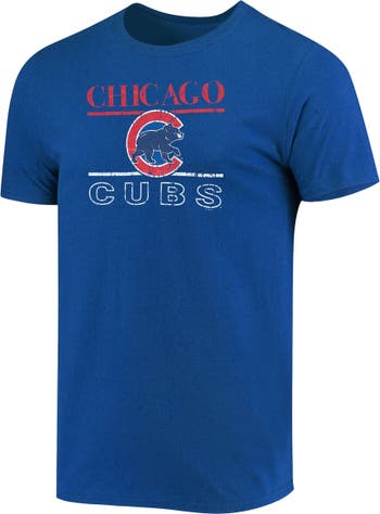 Men's Concepts Sport Royal/Red Chicago Cubs Big & Tall Lodge T