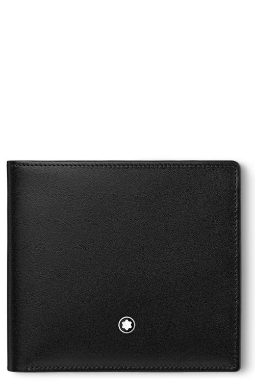 Montblanc Meisterstück Leather Wallet in Black at Nordstrom