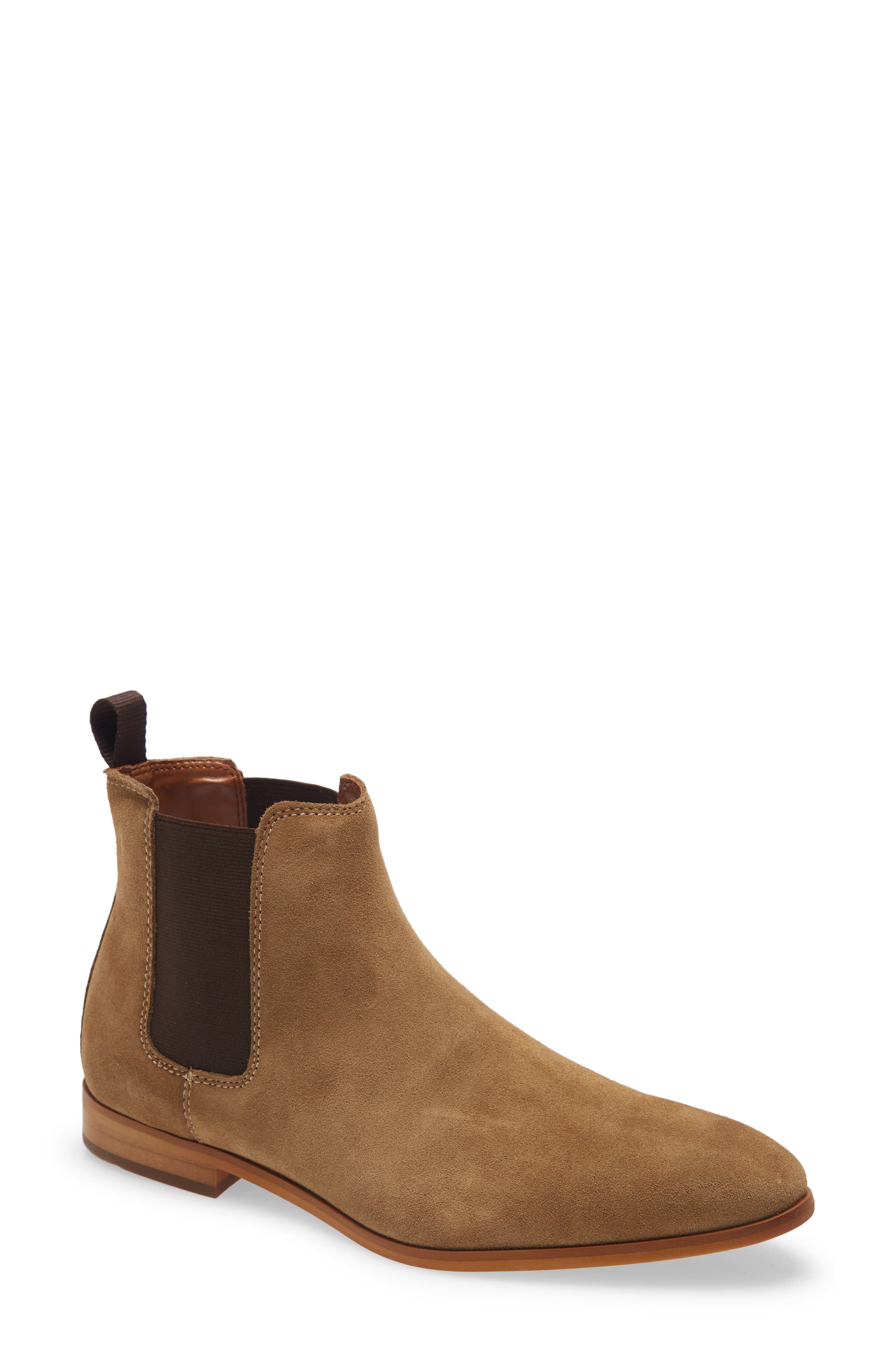 taupe boots for men