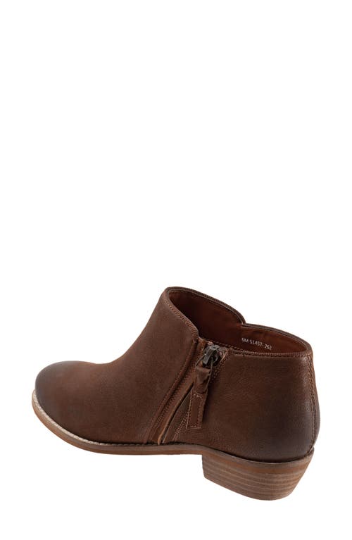 Shop Softwalk ® 'rocklin' Bootie In Brown/chestnut Leather