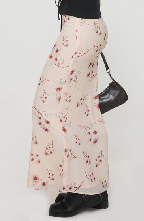 Princess Polly Sunbliss Floral Maxi Skirt In Pink