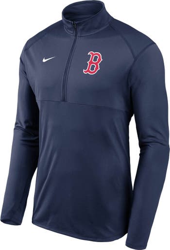 Men's Boston Red Sox Nike Gray Team Logo Element Performance Half