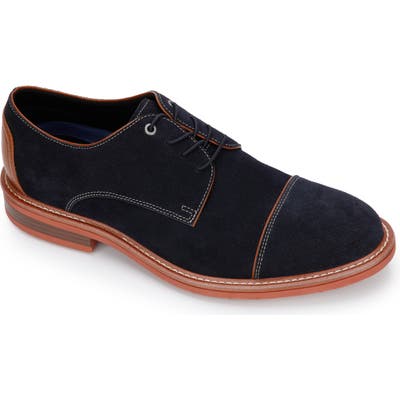 Kenneth Cole Reaction Klay Flex Cap Toe Derby, Blue