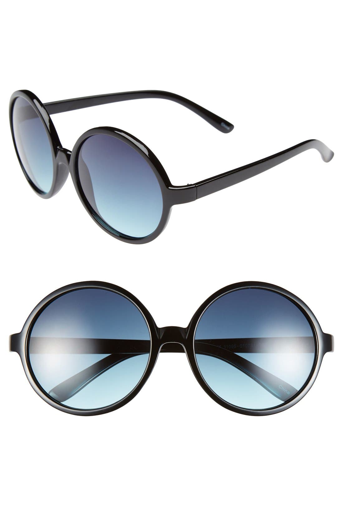Icon Eyewear 58mm Round Sunglasses Nordstrom