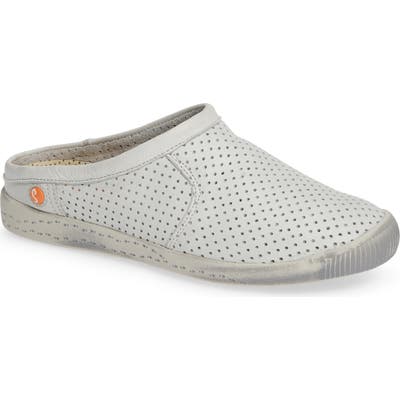 Softinos By Fly London Ima Sneaker Mule - White
