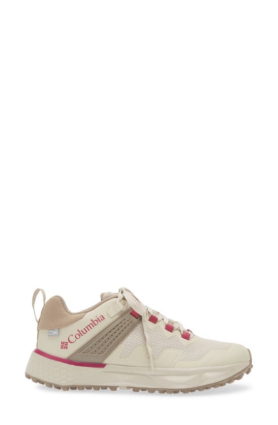 Shop Columbia Facet™ 75 Outdry™ Waterproof Hiking Sneaker In Dark Stone/ Dark Fuchsia