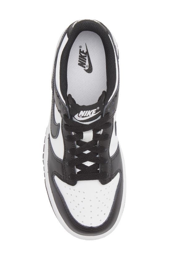 Shop Nike Kids' Dunk Low Basketball Sneaker In White/ Bicoastal