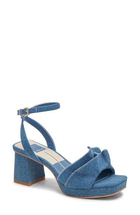 womens blue sandals | Nordstrom
