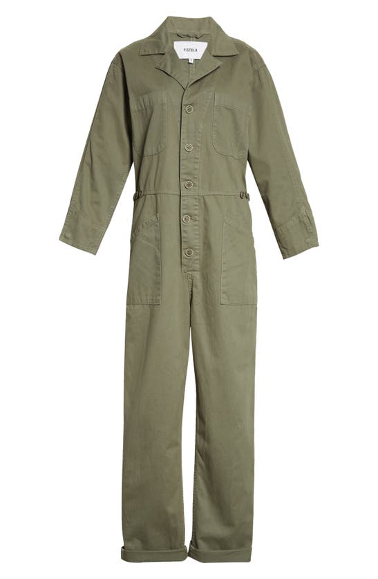 Pistola Tanner Utility Jumpsuit In Vine | ModeSens