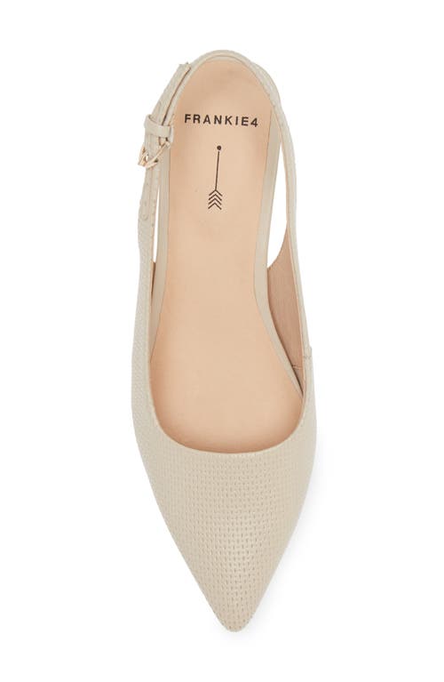 FRANKIE4 FRANKIE4 JULIETT III POINTED TOE SLINGBACK PUMP