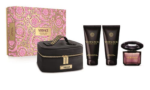 Shop Versace Crystal Noir Eau De Parfum Gift Set $203 Value In No Color