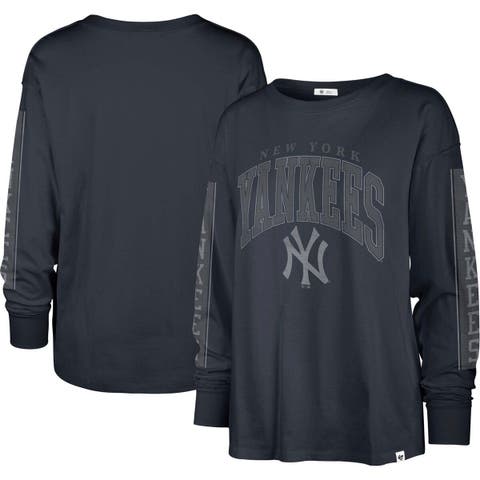 Men's New York Yankees Mitchell & Ness Navy Big & Tall Cooperstown  Collection Mesh Wordmark V-Neck Jersey