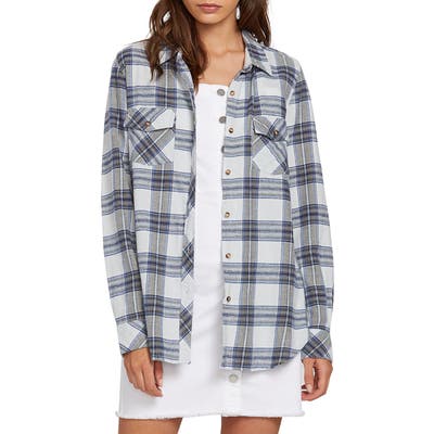 Volcom Getting Rad Plaid Top