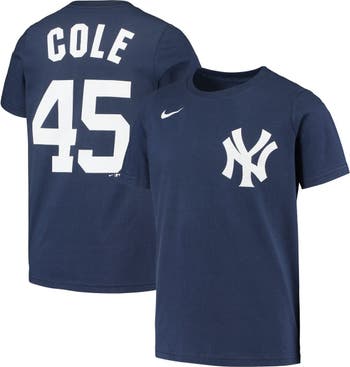 Nike Gerrit Cole New York Yankees Name & Number T-shirt At Nordstrom in  Blue