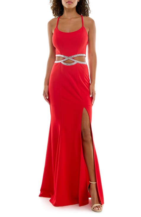 Red Evening Gown -  Canada