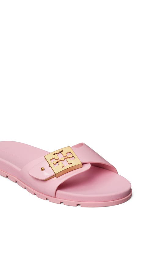 Shop Tory Burch Buckle Slide Sandal In Rosa Candy