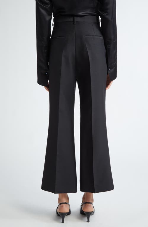 BITE STUDIOS BITE STUDIOS CREDO FRILL ORGANIC WOOL FLARE TROUSERS 
