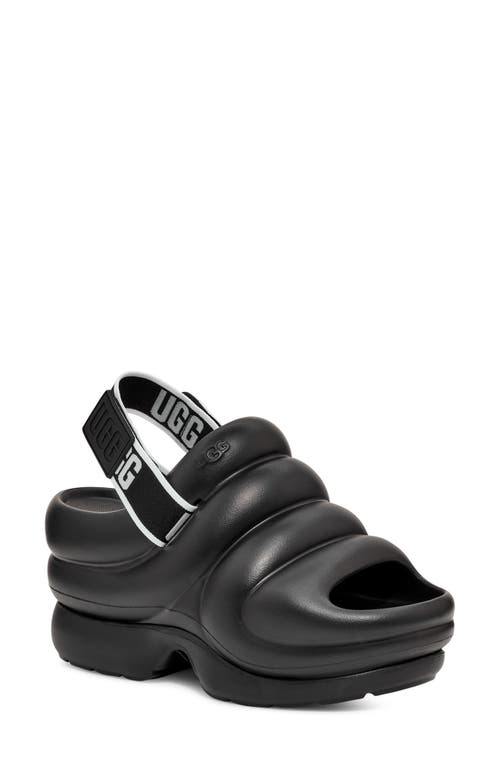 UGG(r) Aww Yeah Slingback Platform Sandal in Black
