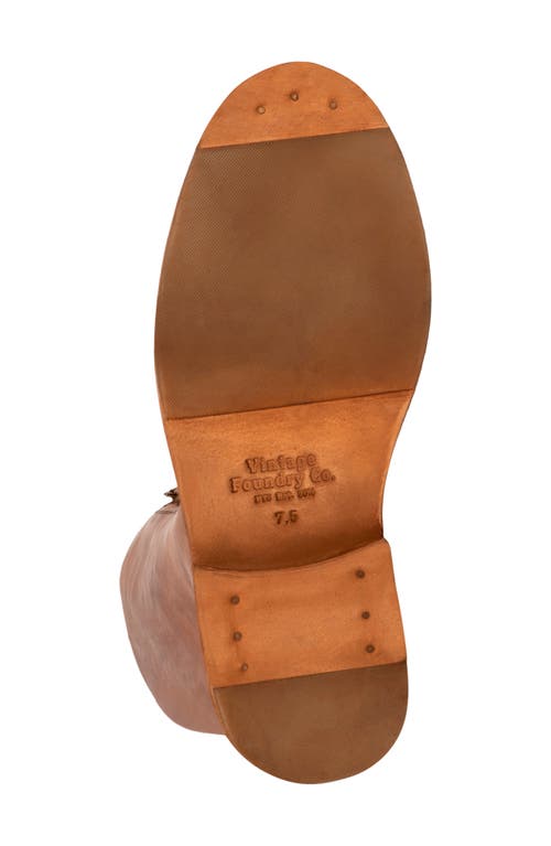 Vintage Foundry Sadelle Lace-up Boot In Tan