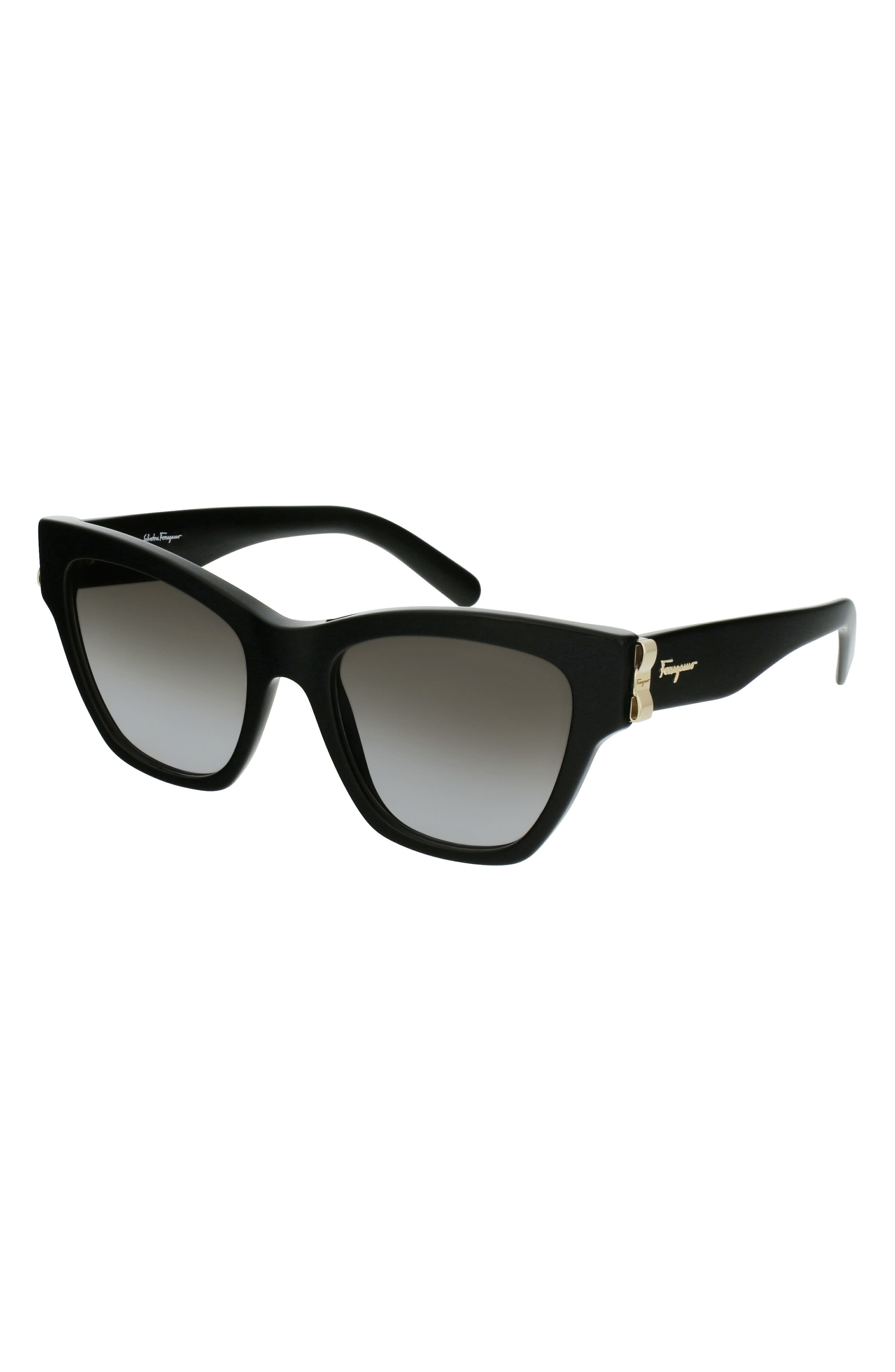 salvatore ferragamo 53mm top bar sunglasses