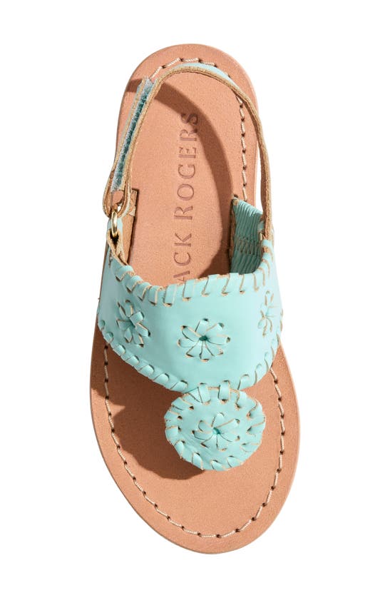 Shop Jack Rogers Kids' Jacks Slingback Sandal In Turquoise