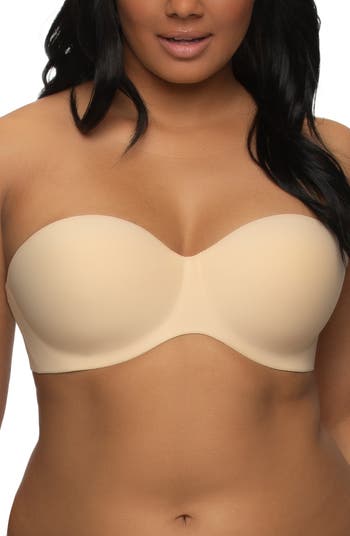 Felina Women's Body Luxe Strapless Bra, Warm Nude, 32C : :  Clothing, Shoes & Accessories