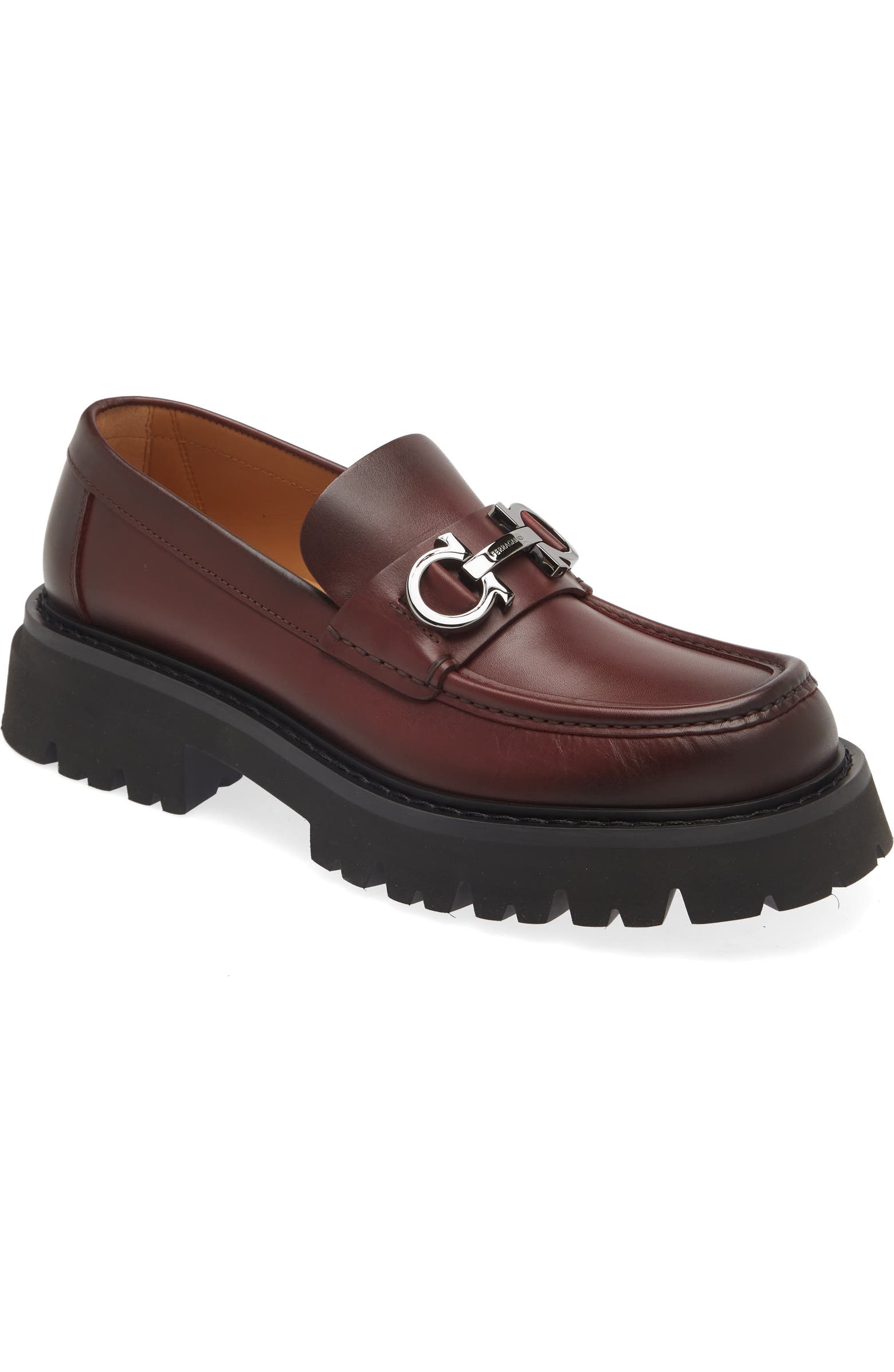 FERRAGAMO Florian Lug Sole Loafer (Men) | Nordstrom