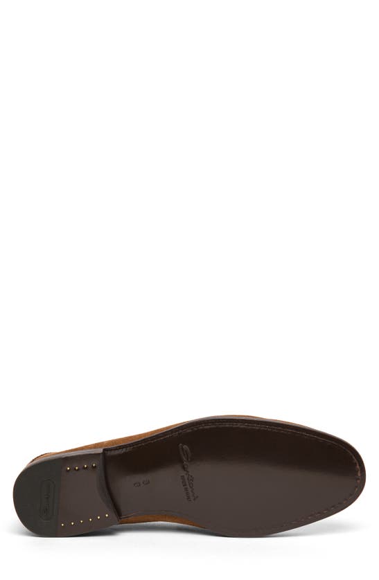 Shop Santoni Paine Loafer In Brown