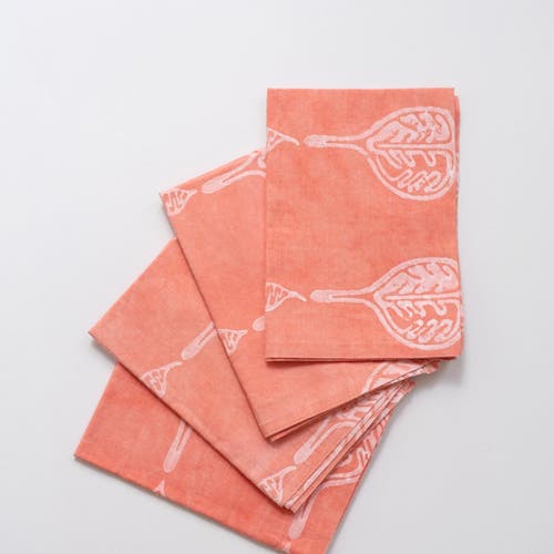 Shop Maadili Collective Hand Block Printed Tea Towel In Accra