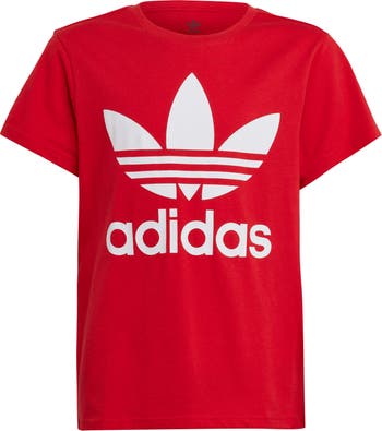 adidas Kids' Lifestyle Trefoil Graphic T-Shirt
