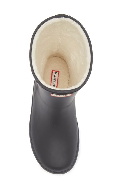 Hunter First Classic Waterproof Rain Boot In Black