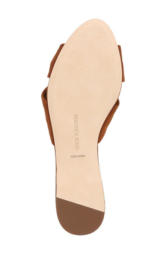 Shop Veronica Beard Seraphina Slide Sandal In Caramel