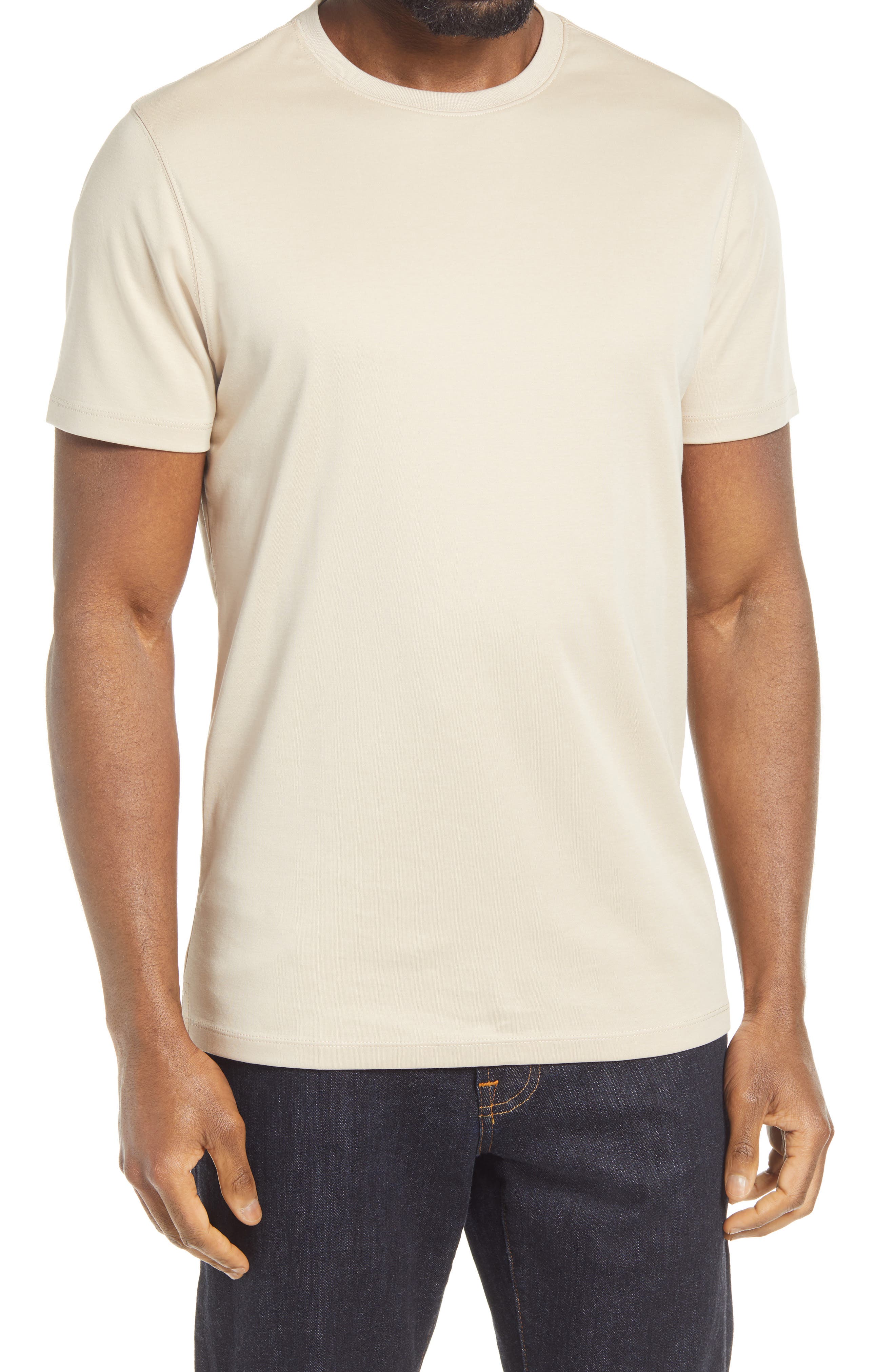 white brown t shirt