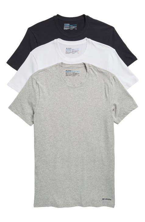 3-Pack Cotton Crewneck T-Shirts