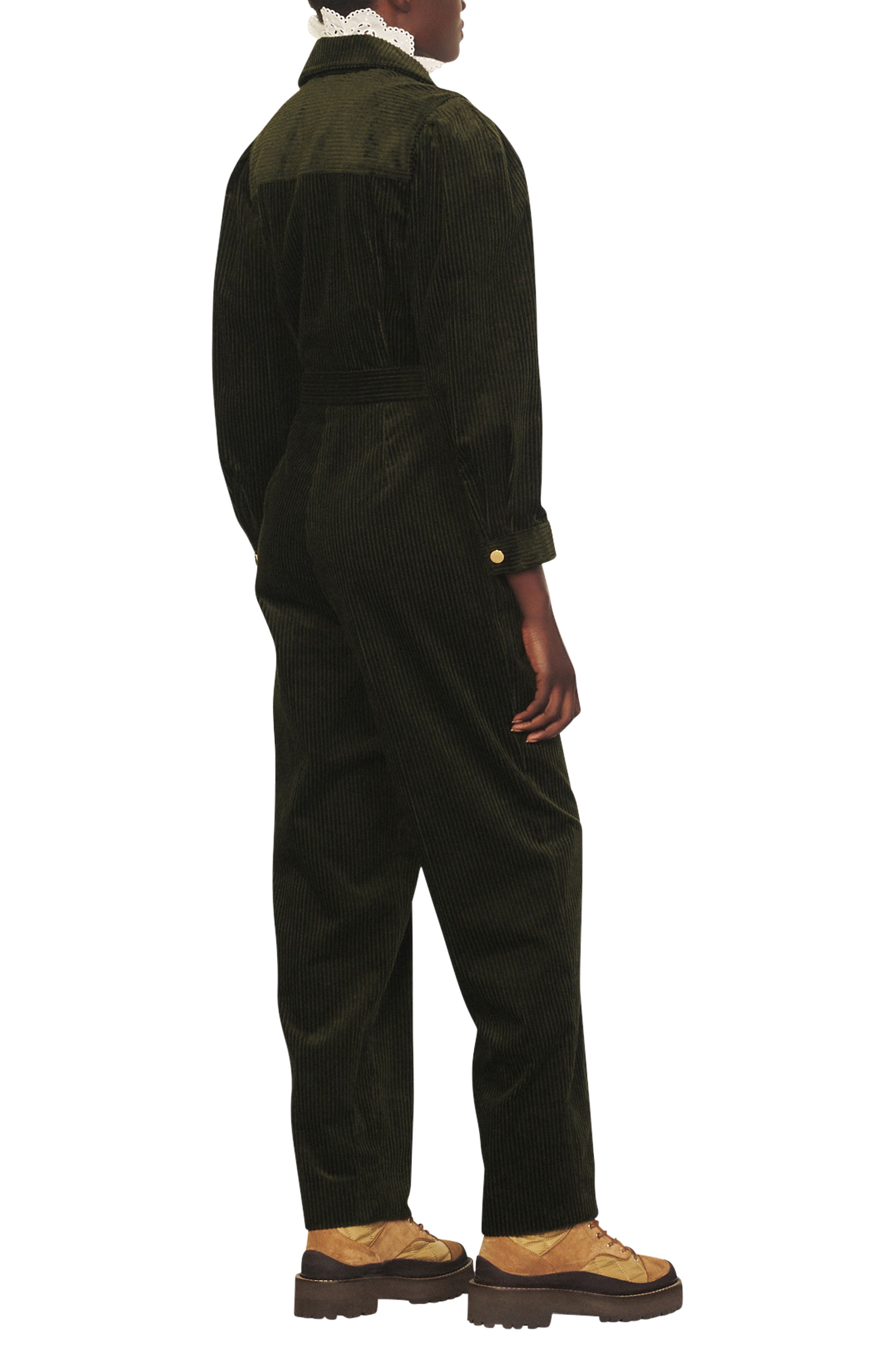 sandro Paquita Long Sleeve Corduroy 