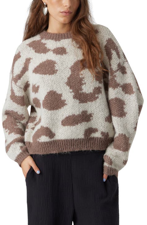 Leopard 2025 sweater nordstrom