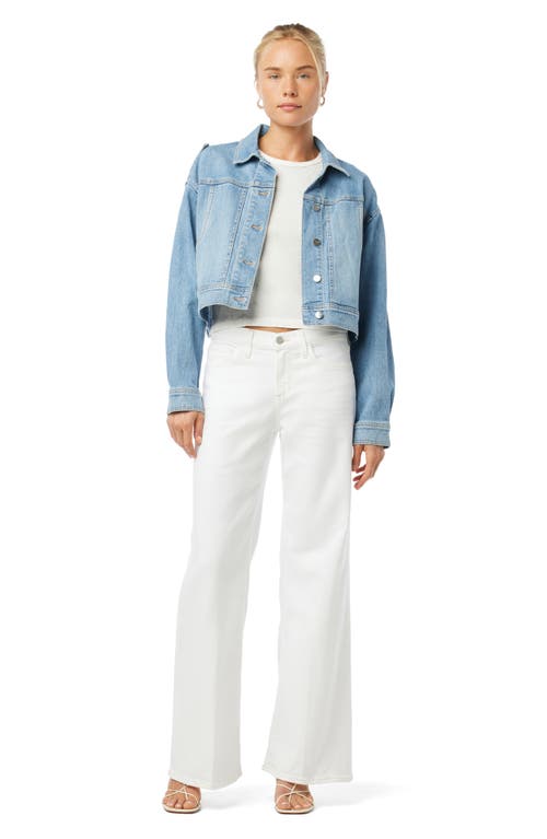 Joe's The Boxy Crop Denim Utility Jacket In Fantastic