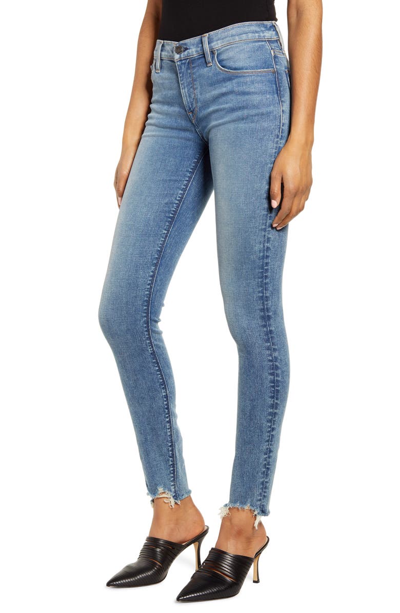 Hudson Jeans Barbara High Waist Super Skinny Jeans (Down 'n' Out ...