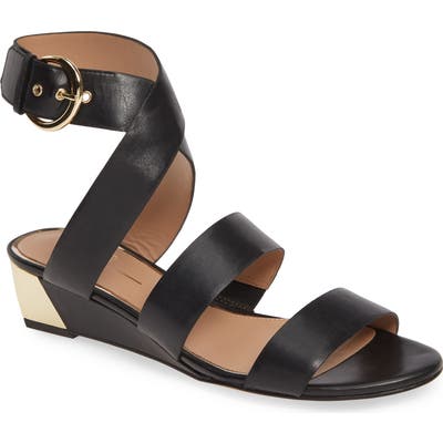 Linea Paolo Helga Wedge Sandal, Black